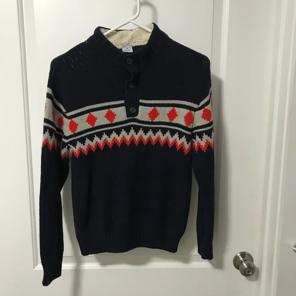 Bleu Ice Navy Sweater Boys 10 EUC - Picture 1 of 3